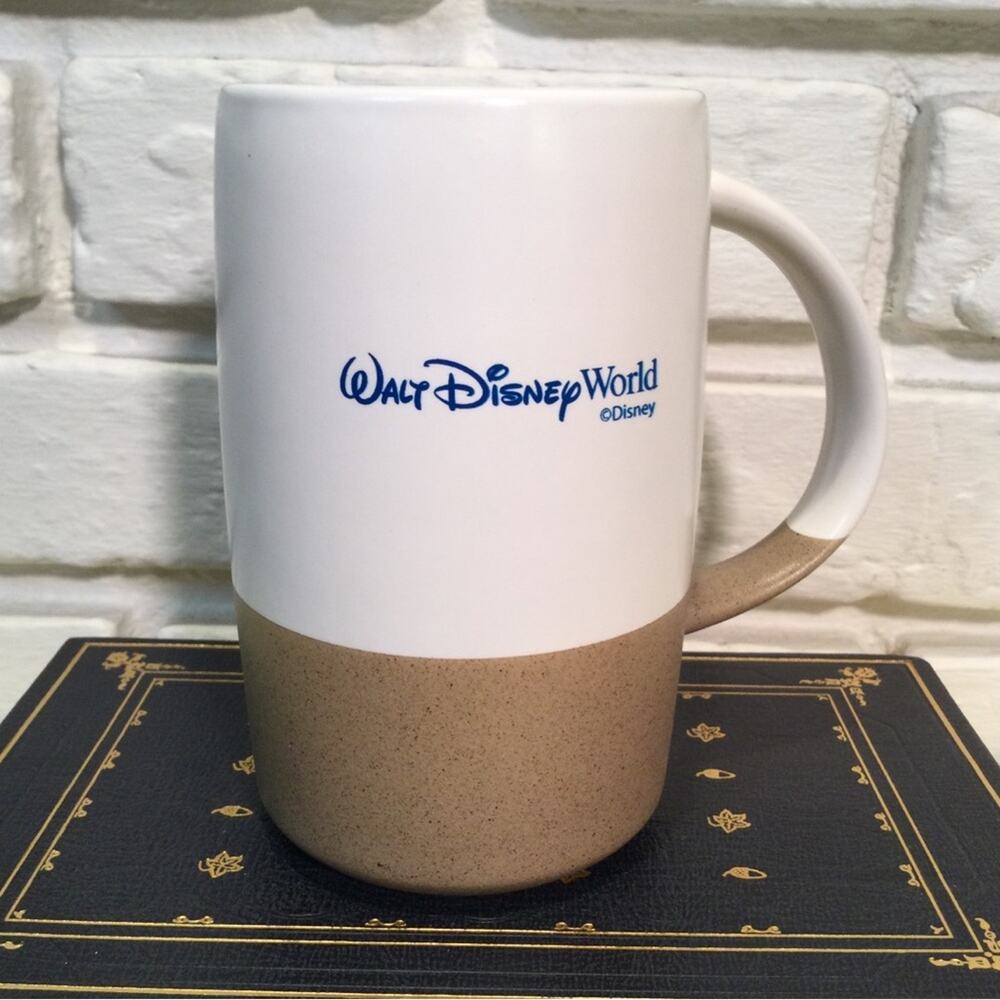 Disney World White and Tan Mug